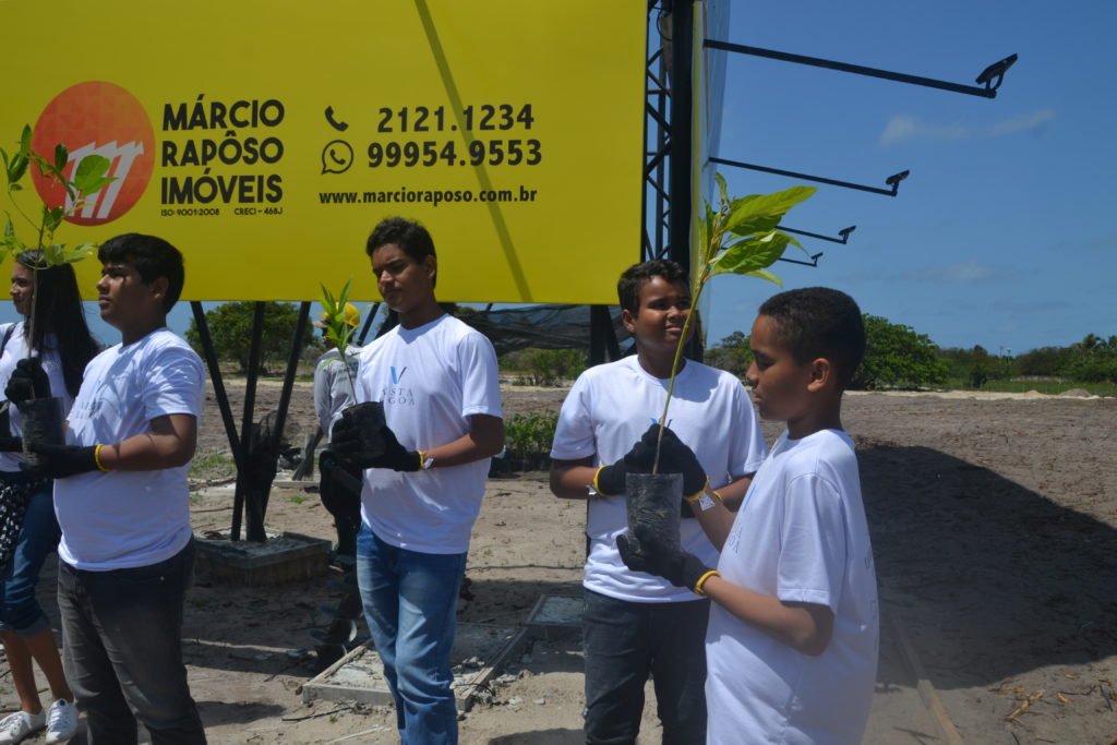 DSC 0053 - Estudantes da rede pública realizam o plantio de mais de 2 mil mudas de árvores