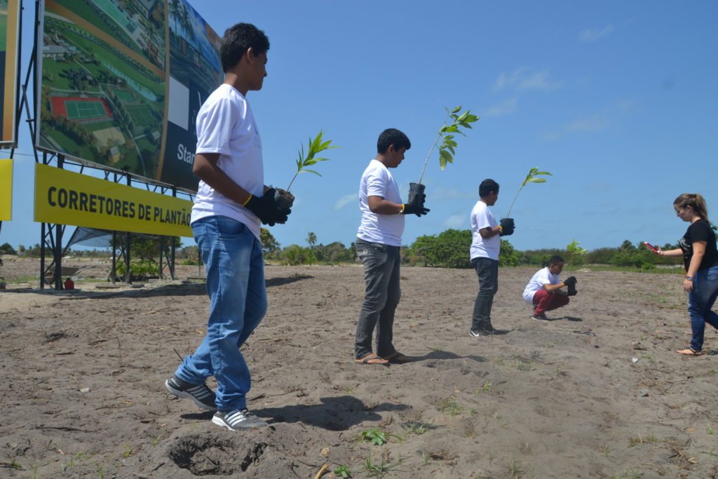 DSC 0072 - Estudantes da rede pública realizam o plantio de mais de 2 mil mudas de árvores