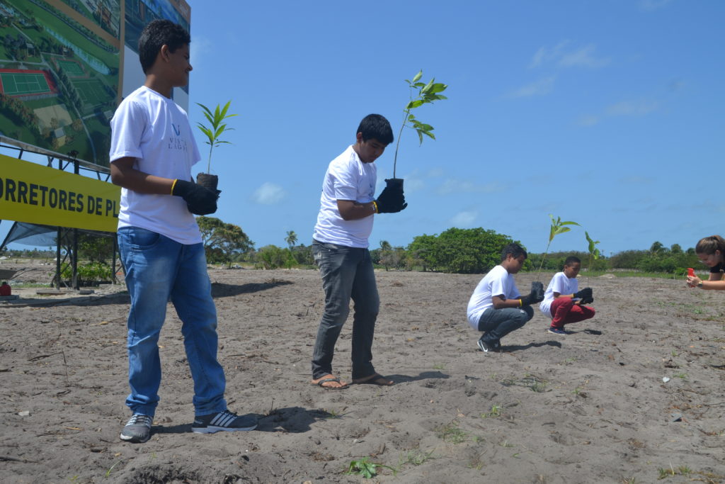 DSC 0081 - Estudantes da rede pública realizam o plantio de mais de 2 mil mudas de árvores