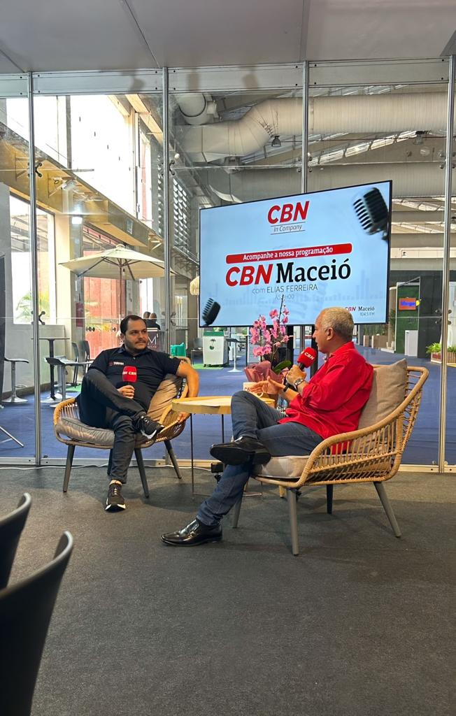 Entrevista Luiz Eduardo Taboada para CBN Maceió no Salão do Imóvel ADEMI 2023